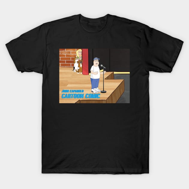 John Caparulo is CARTOON COMIC T-Shirt by EffinSweetProductions